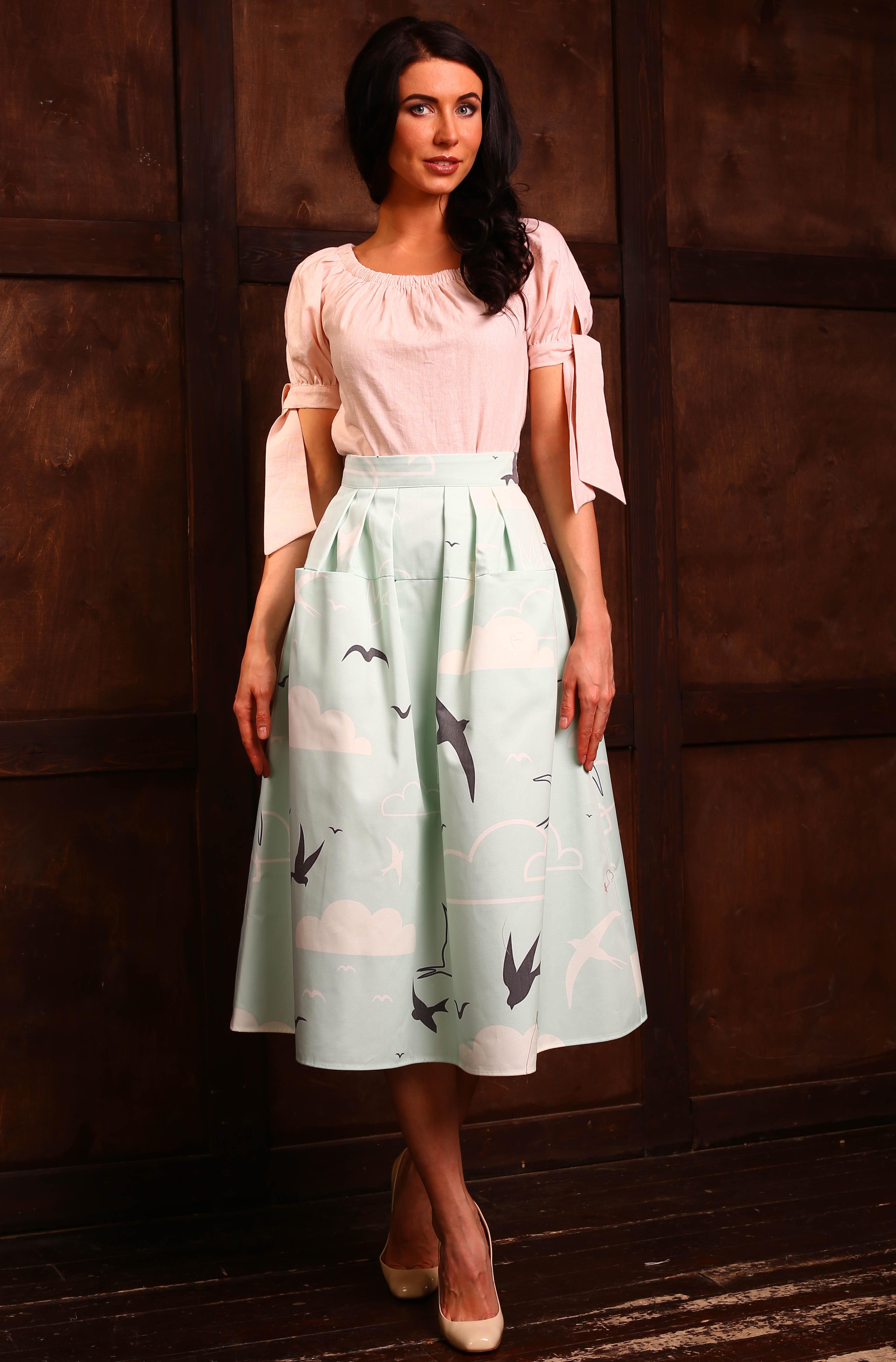 Юбка Лабиринт «Мария Браславская»