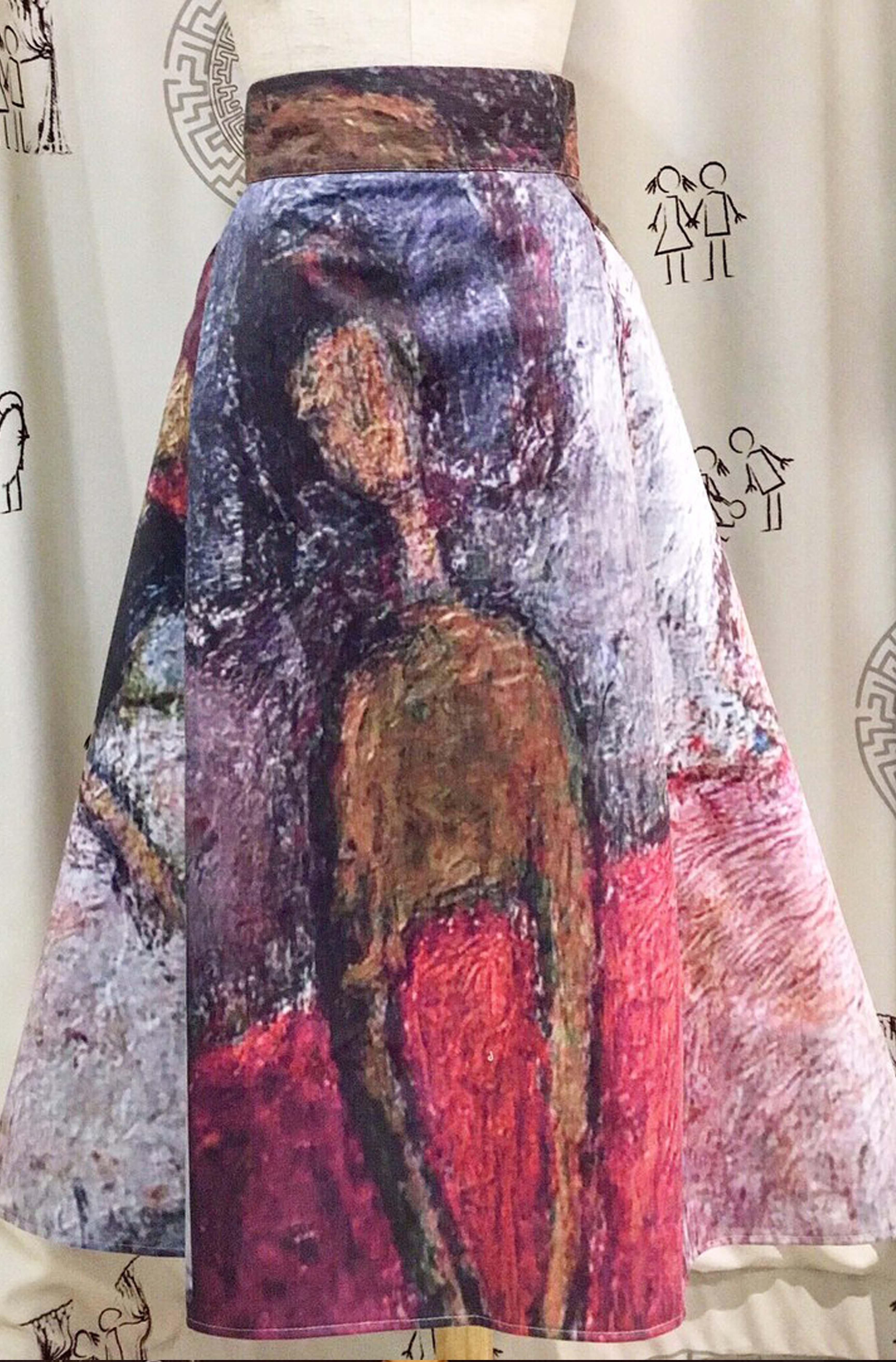 Юбка Лабиринт «Мария Браславская»