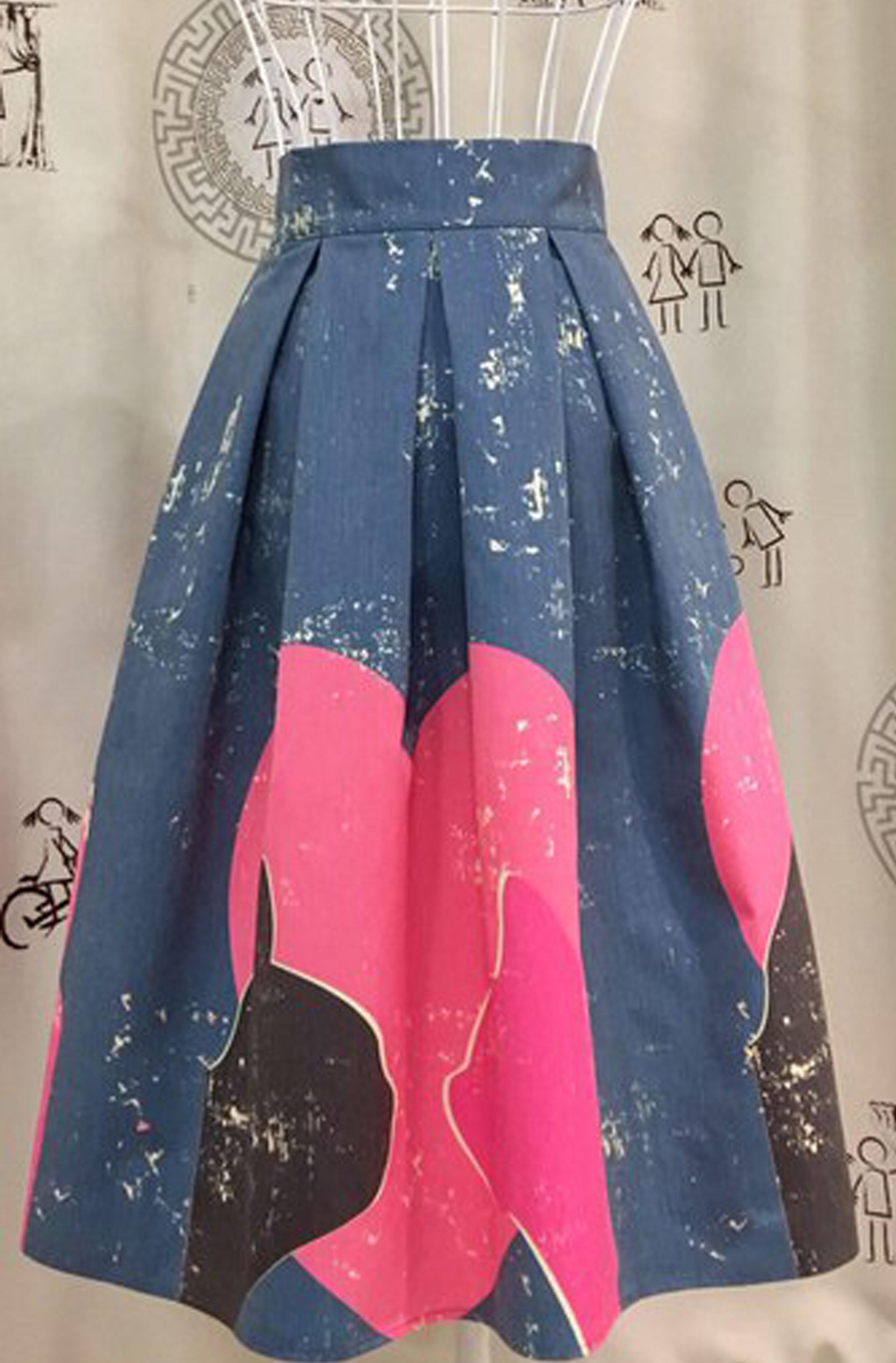 Юбка Лабиринт «Мария Браславская»