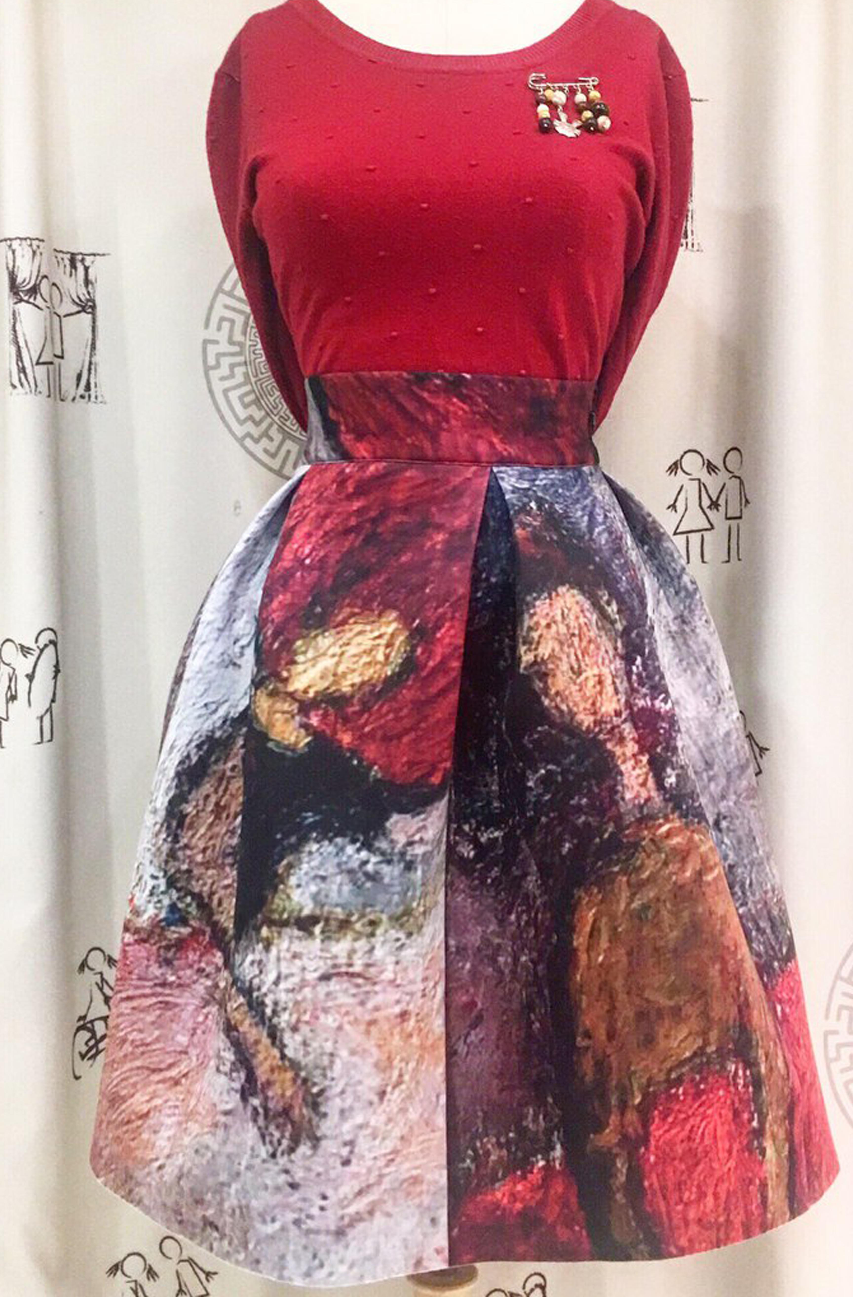 Юбка Лабиринт «Мария Браславская»