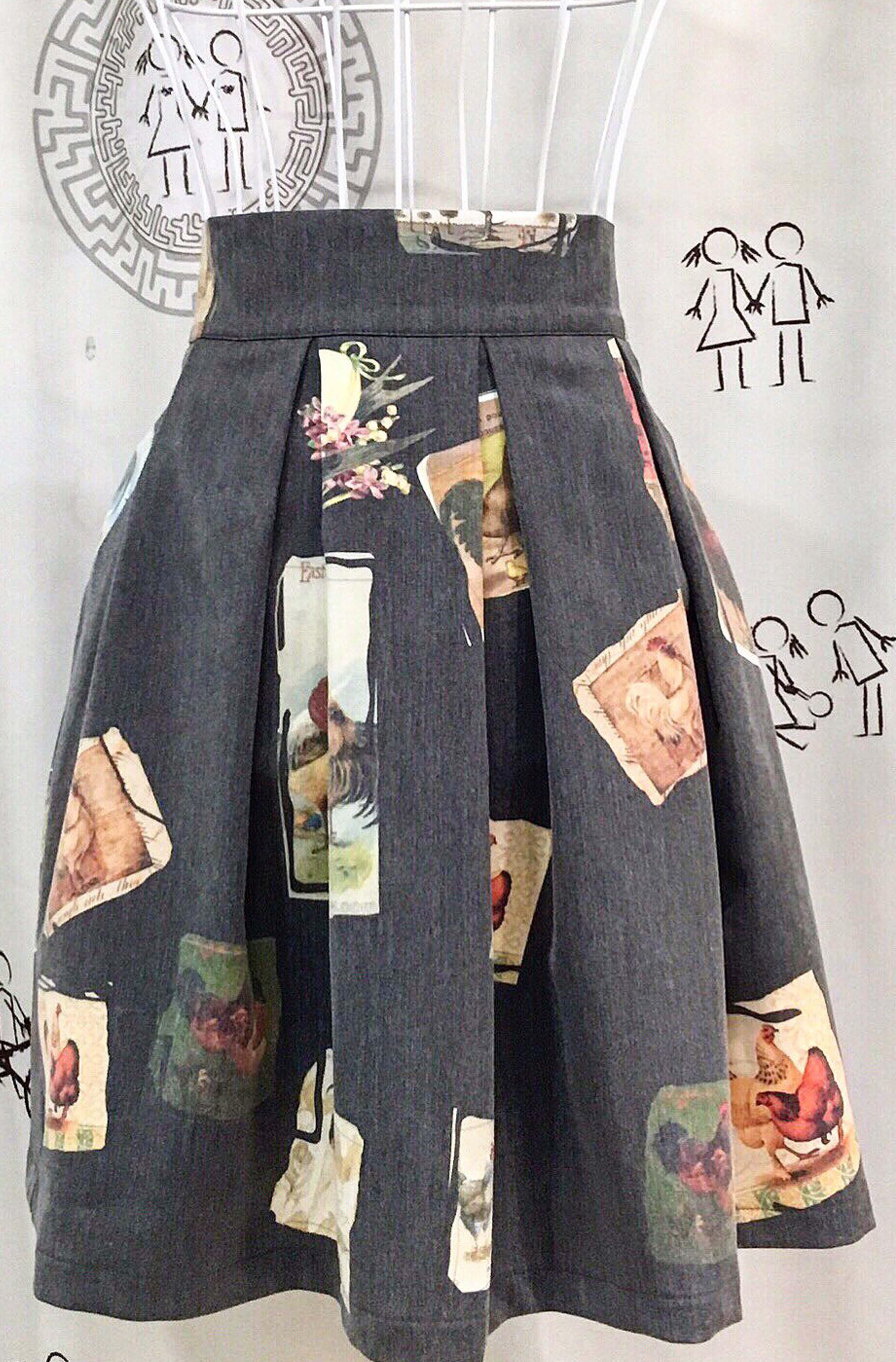 Юбка Лабиринт «Мария Браславская»