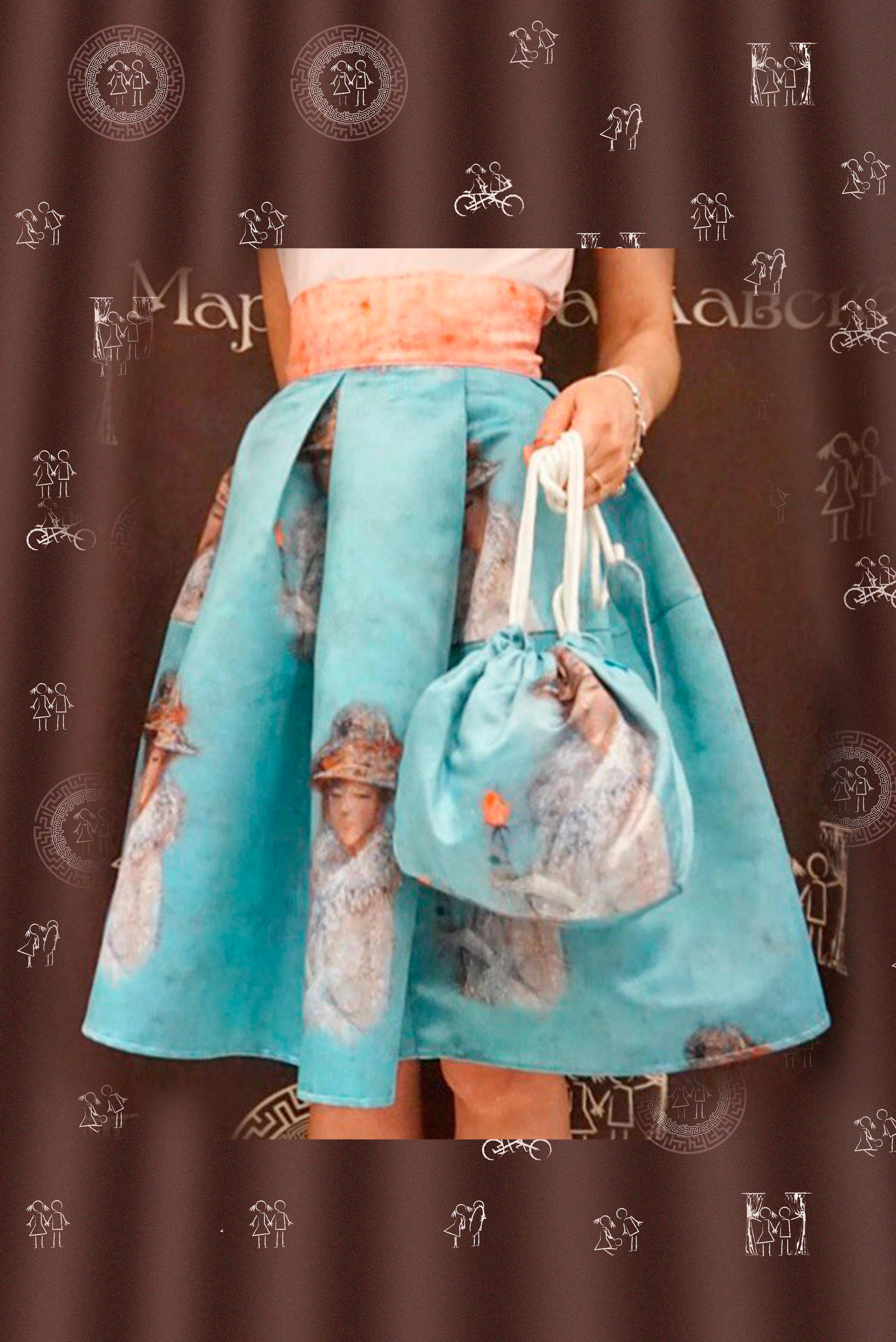 Юбка Лабиринт «Мария Браславская»