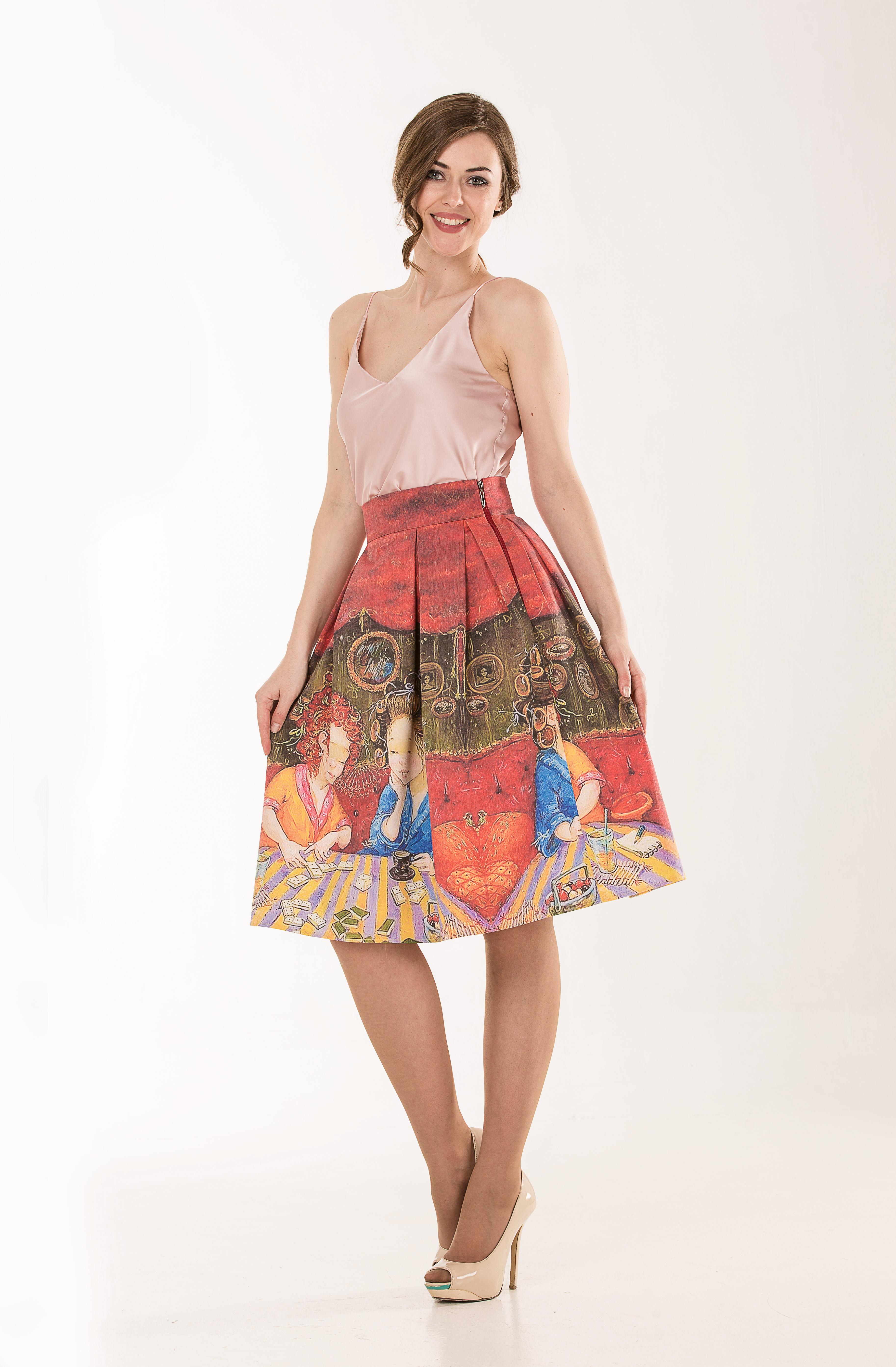 Юбка Лабиринт «Мария Браславская»