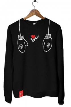 Толстовка Я люблю Москву