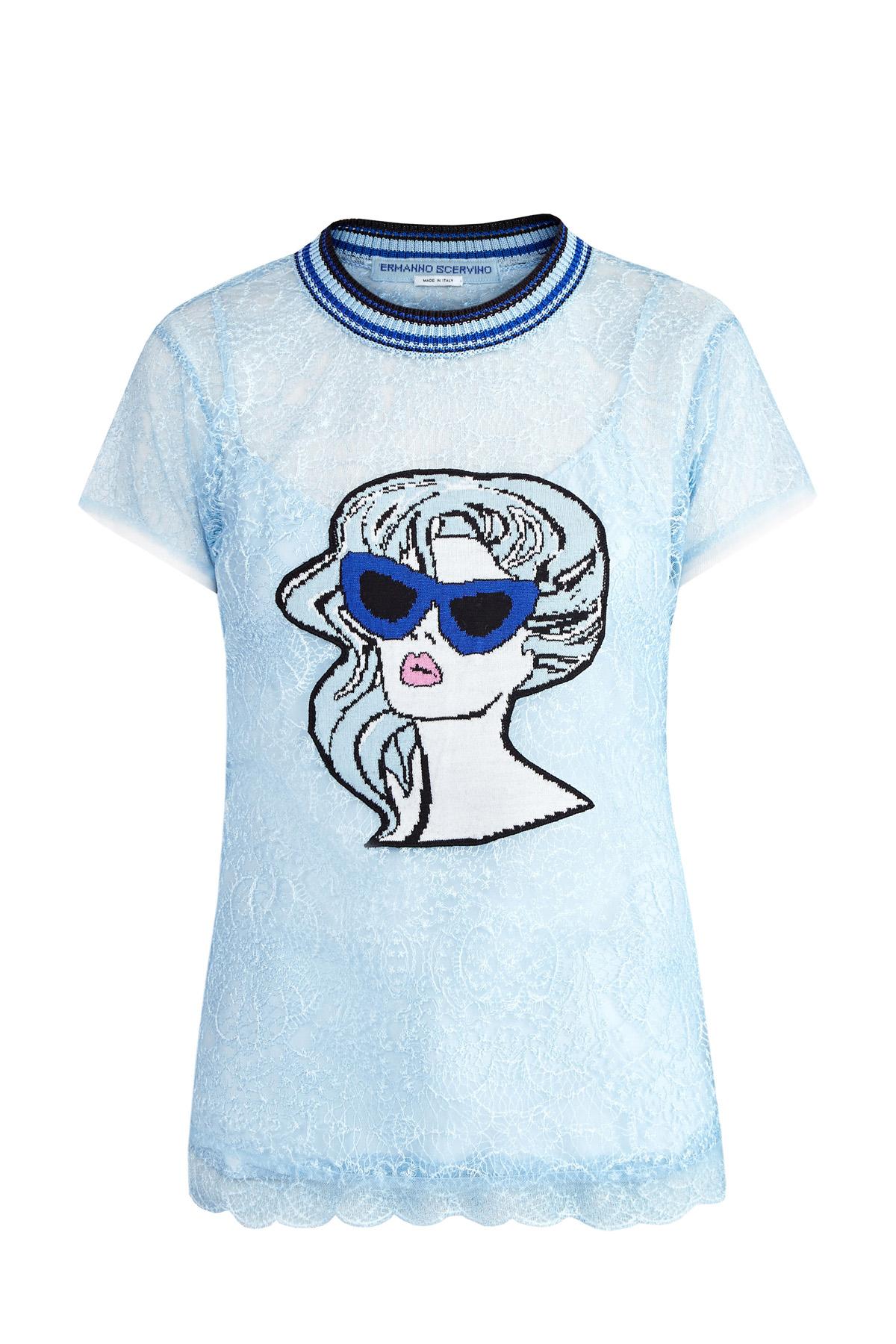 Футболка ERMANNO SCERVINO