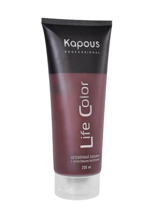 Специальное средство для волос  - коричневый цвет