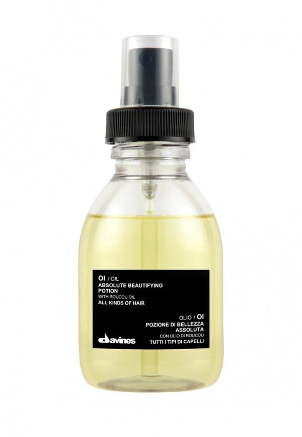 Специальное средство для волос  - желтый цвет