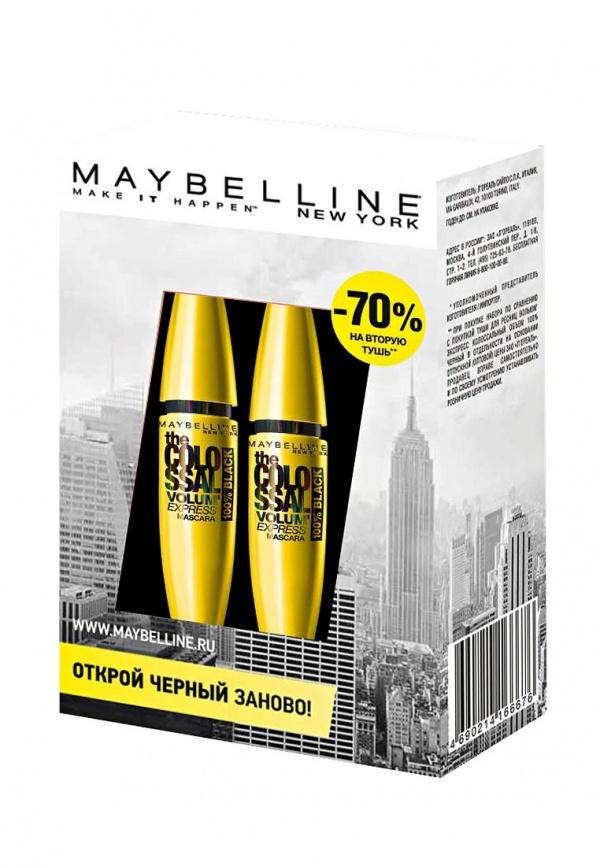 Тушь Maybelline New York