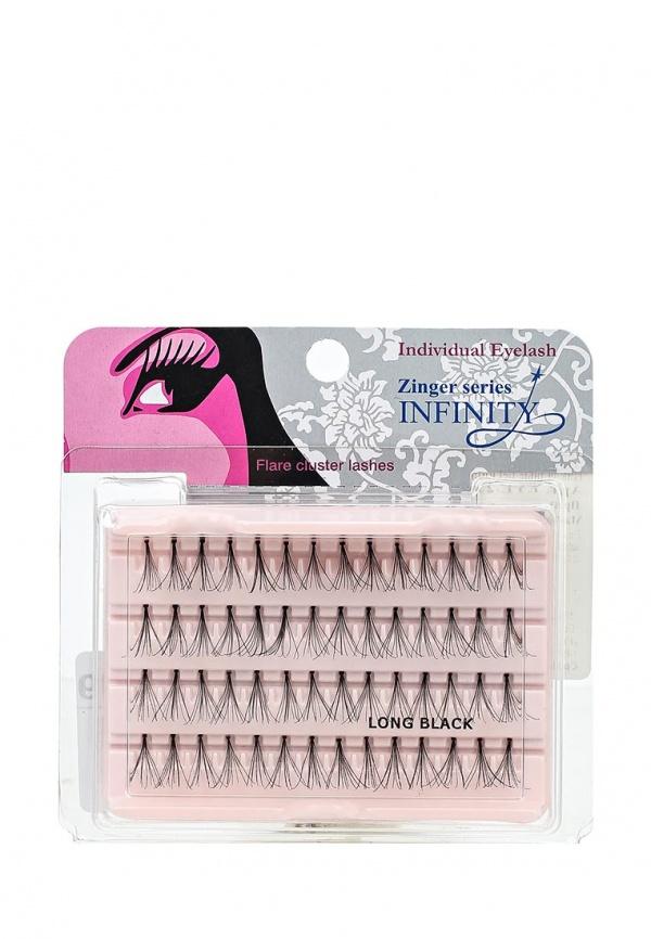 Накладные ресницы  - черный цвет