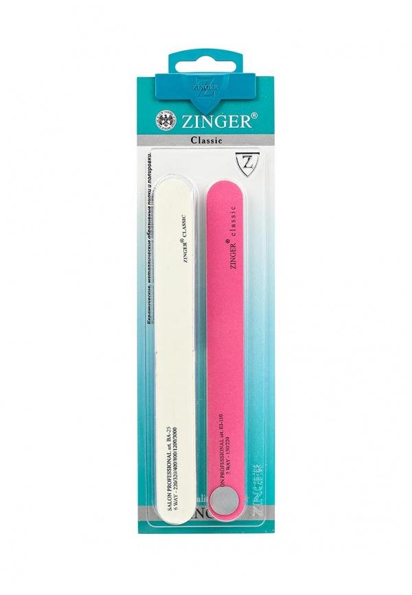 Пилка для ногтей  - белый, розовый цвет