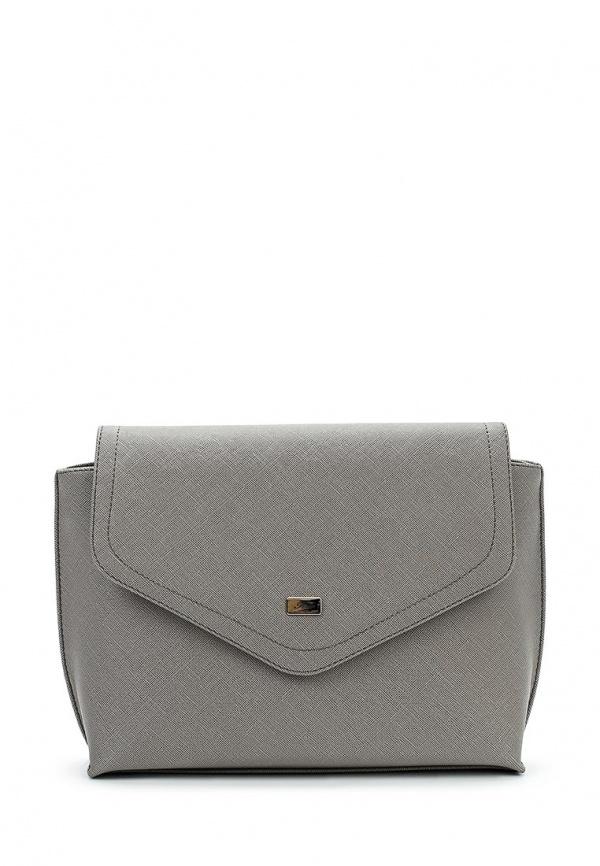 Сумка через плечо  - серый цвет