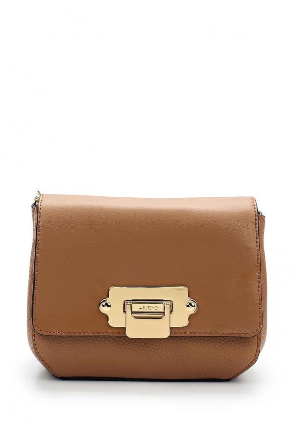 Сумка через плечо  - коричневый цвет