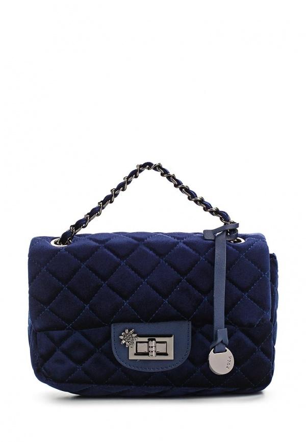 Сумка через плечо  - синий цвет