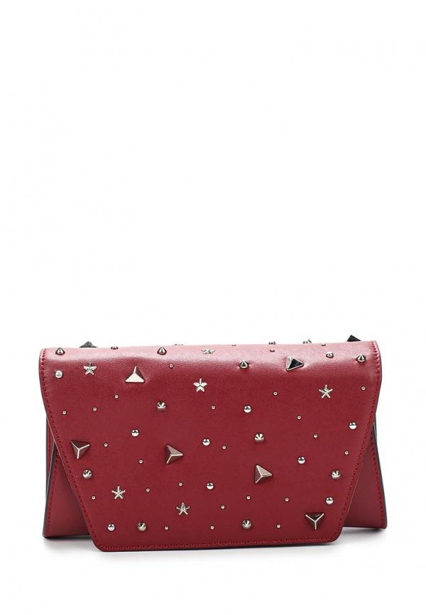 Сумка через плечо  - красный цвет