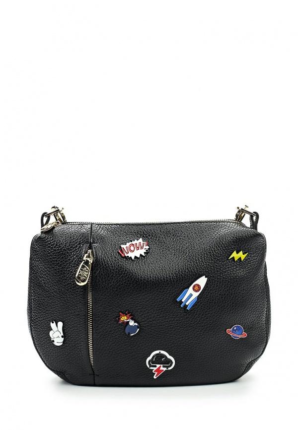 Сумка через плечо  - черный цвет