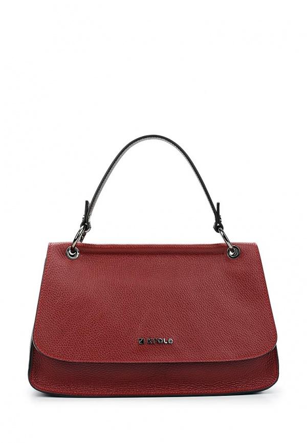 Сумка через плечо  - бордовый цвет
