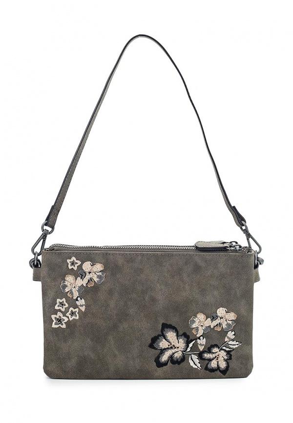Сумка через плечо  - серый цвет