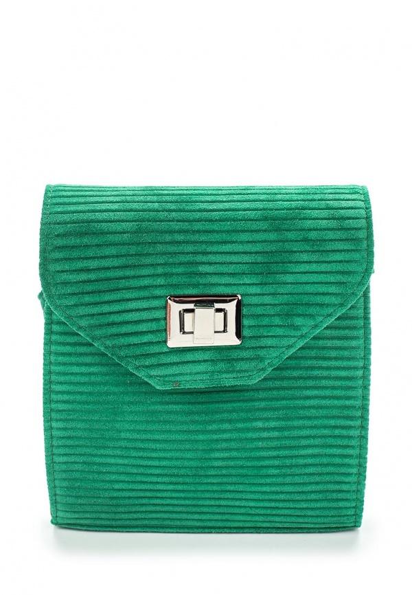 Сумка через плечо  - зеленый цвет