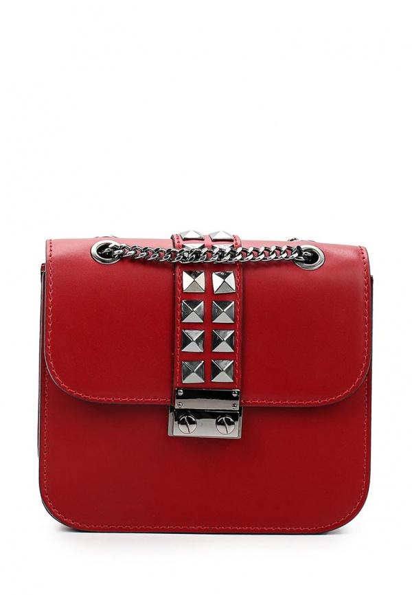 Сумка через плечо  - красный цвет