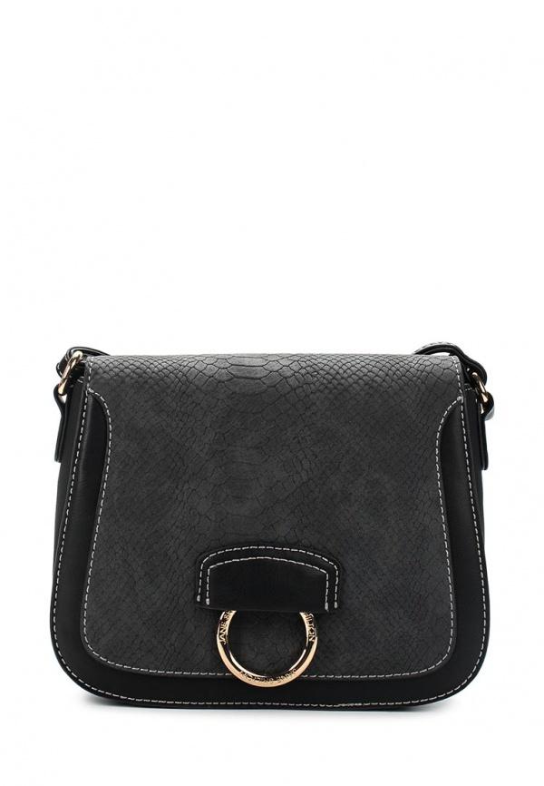 Сумка через плечо  - черный цвет