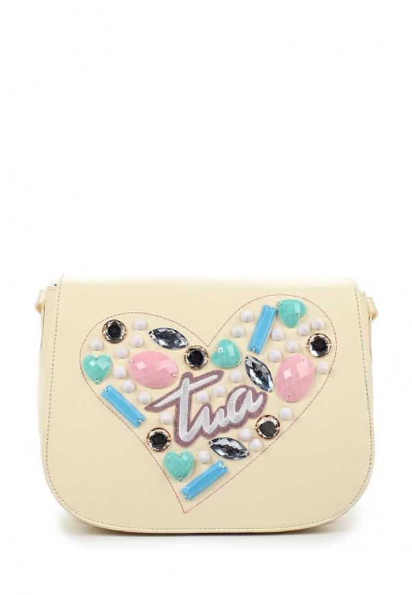 Сумка через плечо  - бежевый цвет