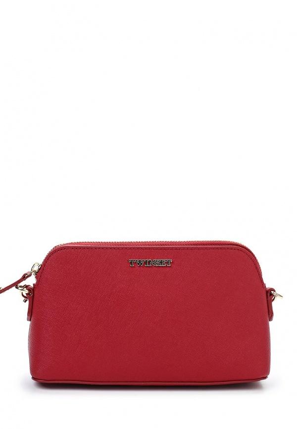 Сумка через плечо  - красный цвет