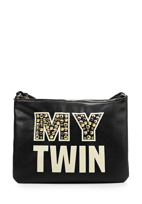 Сумка через плечо  - черный цвет