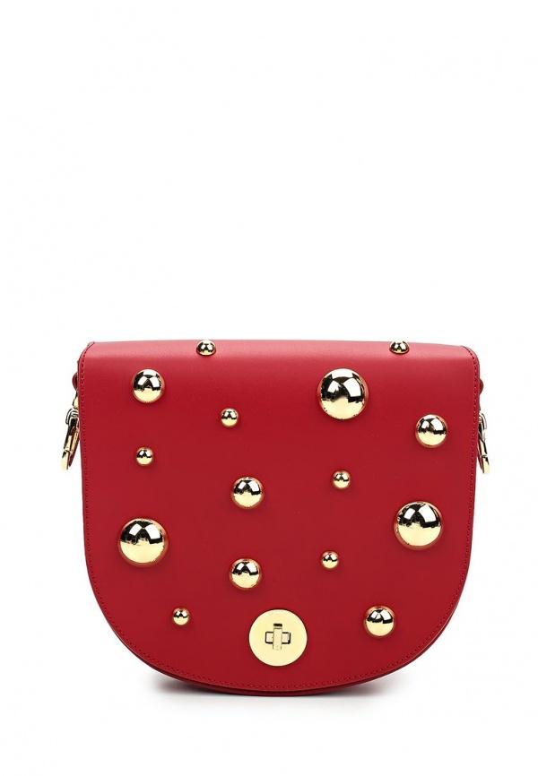 Сумка через плечо  - красный цвет