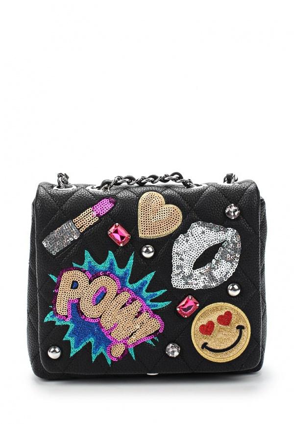 Сумка через плечо  - черный цвет