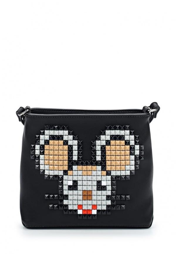 Сумка через плечо  - черный цвет