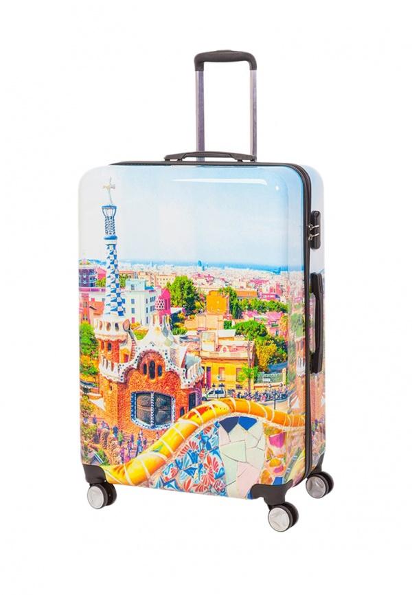 Чемодан  - мультиколор цвет