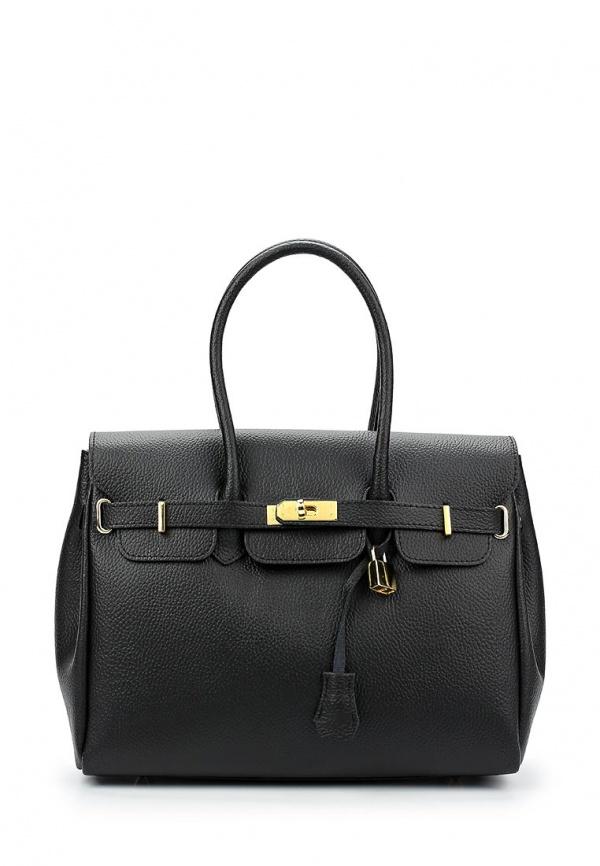 Каркасная сумка  - черный цвет