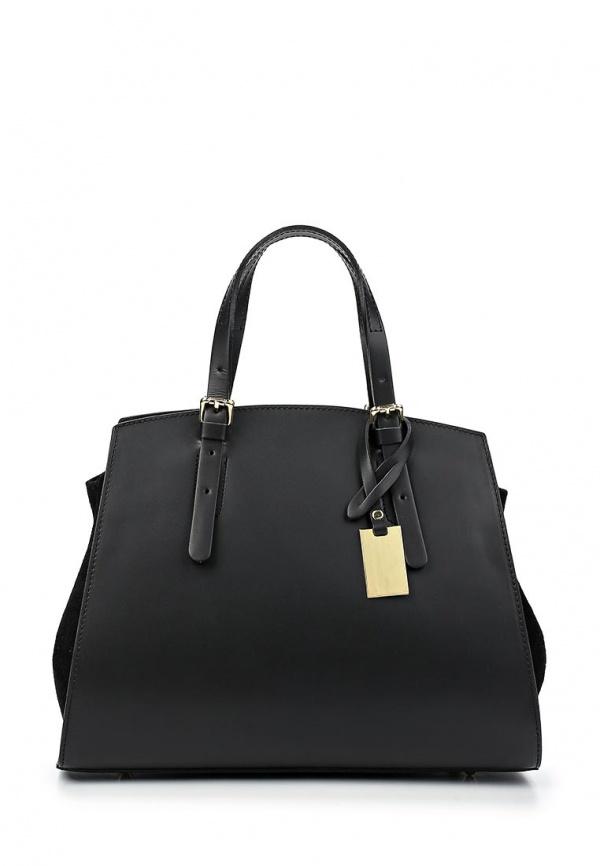 Каркасная сумка  - черный цвет