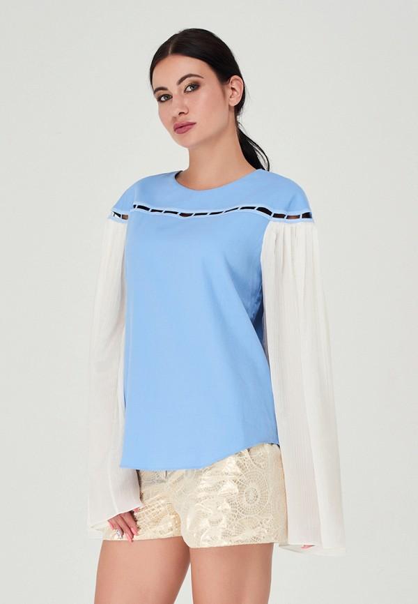 Блуза  - голубой цвет