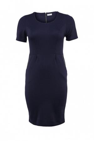 Платье  - синий цвет