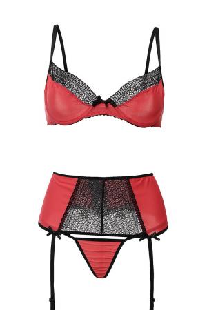 Комплект  - красный цвет