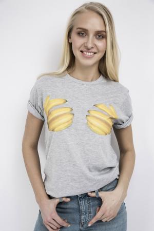Футболка  - серый цвет