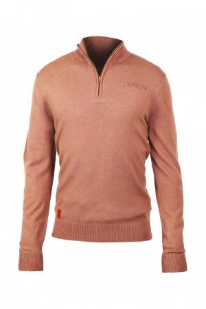 Свитер  - бежевый,коричневый цвет