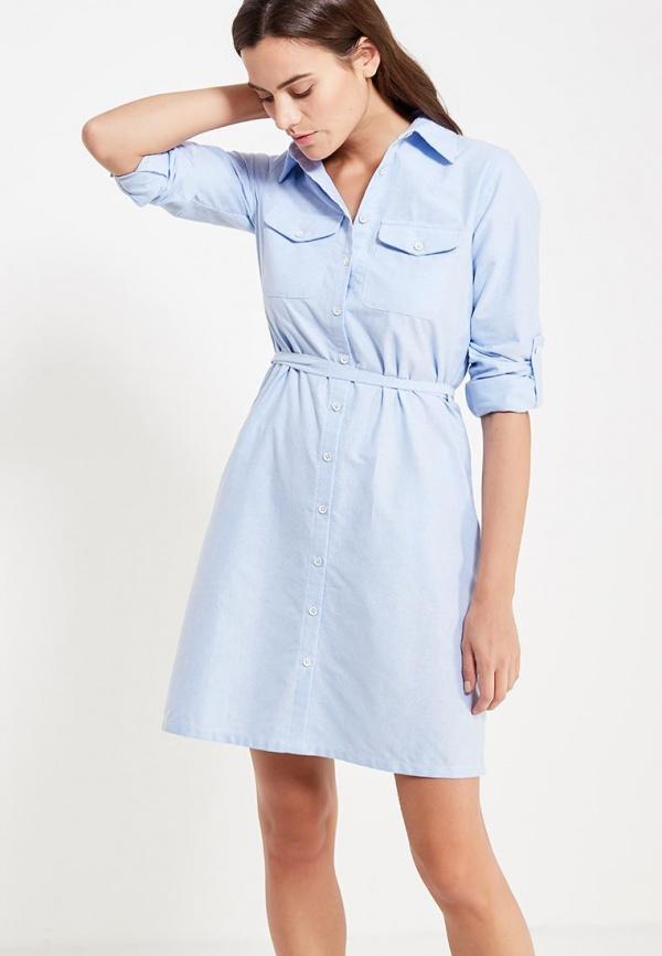 Платье  - голубой цвет