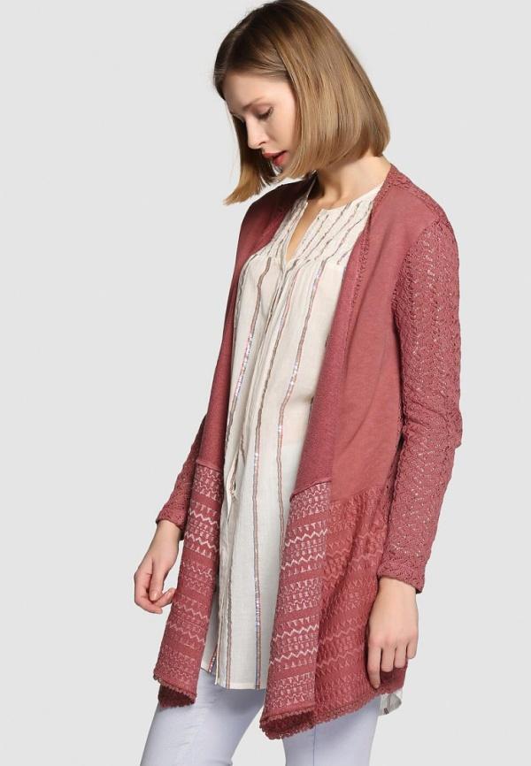 Кардиган  - розовый цвет