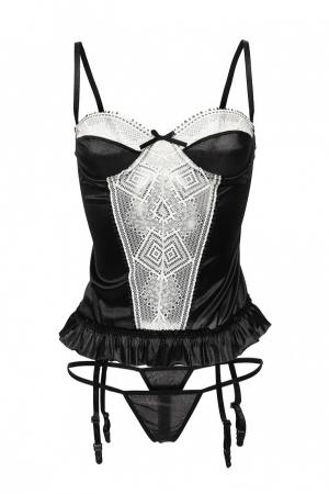 Корсет  - черный цвет