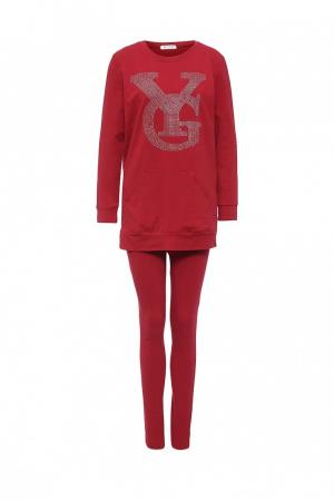 Костюм  - Бордовый цвет