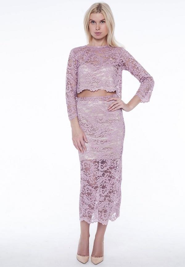 Костюм  - розовый цвет