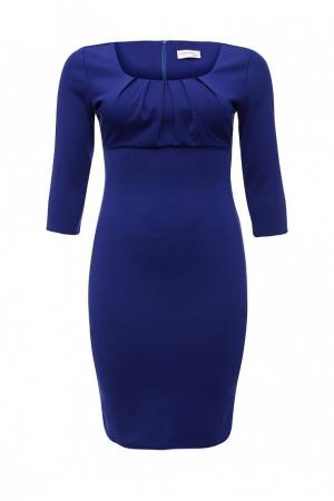 Платье  - синий цвет