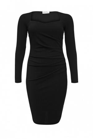 Платье  - черный цвет