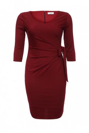 Платье  - Бордовый цвет