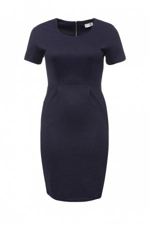 Платье  - синий цвет