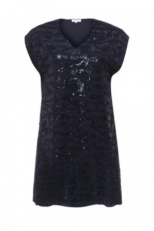 Платье  - синий цвет