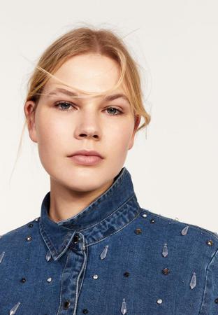 Рубашка Violeta by Mango