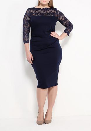 Платье Goddiva Size Plus